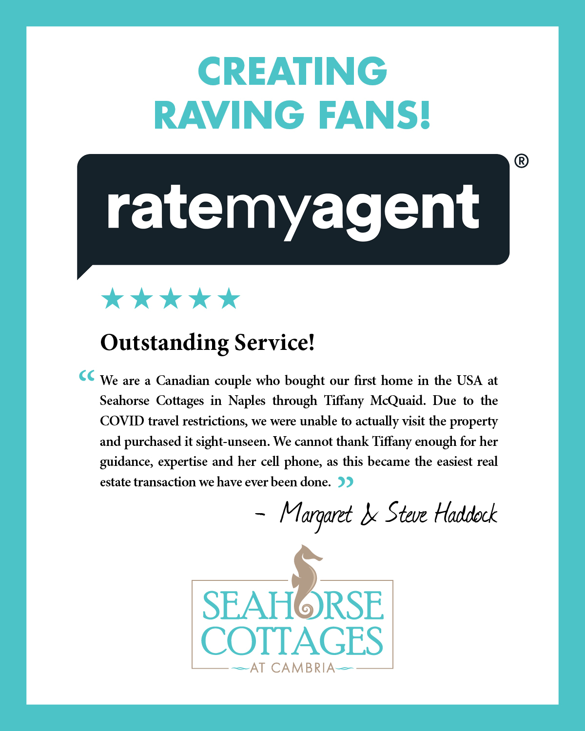 Creating Raving Fans - Seahorse